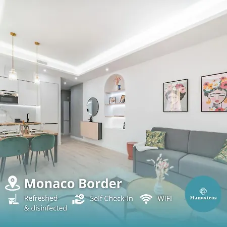 Apartmán 2mn Monaco - Luxueux - As